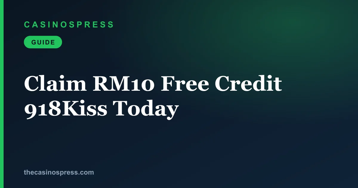 Free Credit Casino Malaysia 2026: Verified No Deposit List | Malaysia