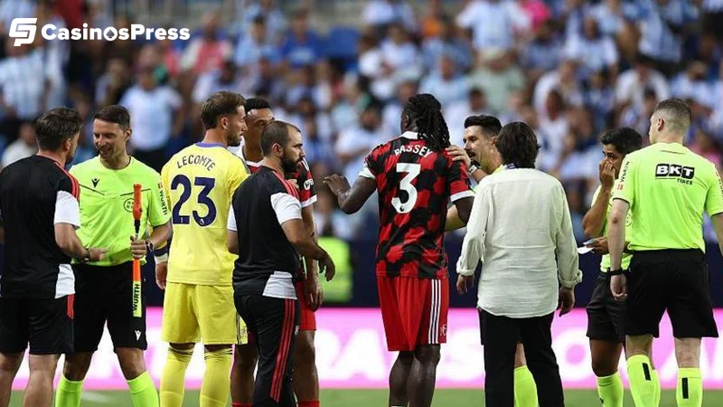 Fulham Walk Off, Malaga Score Into Empty Net, and Nobody Wins the Trophy