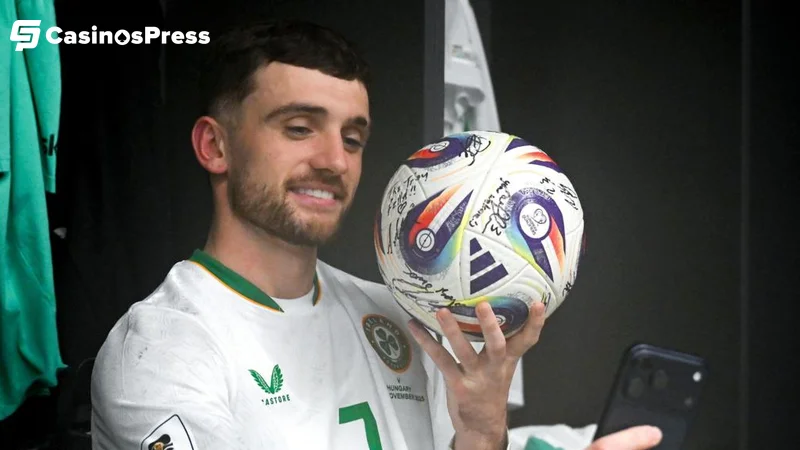 Troy Parrott Is Carrying Ireland’s World Cup Dream on His Shoulders