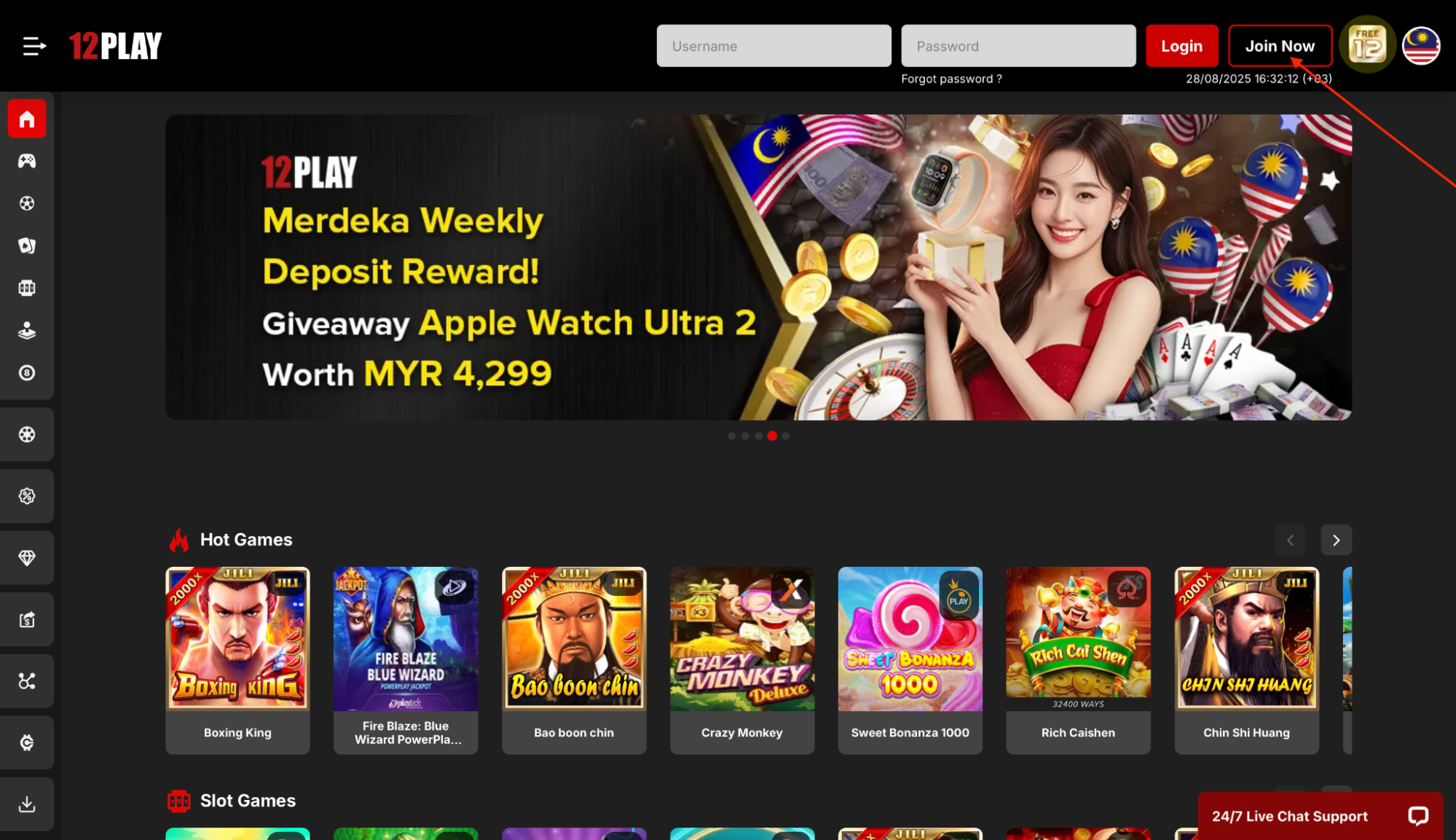 How to Sign Up at 12Play